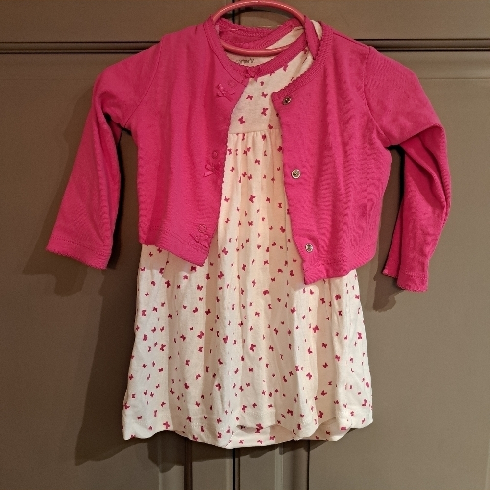Carter's dress with jacket 9 months New